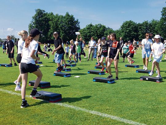 Spędzali wolny czas na sportowo