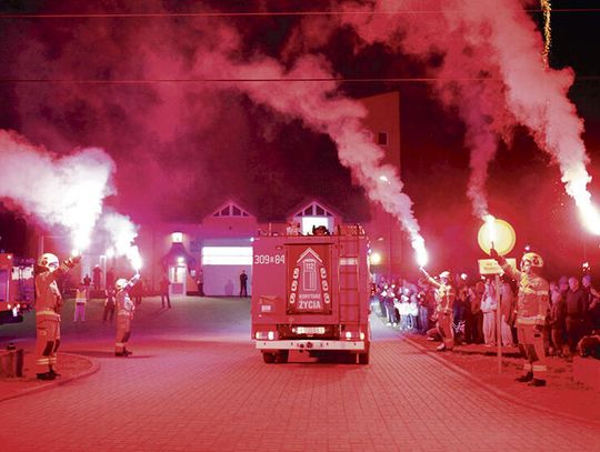 Spełniło się marzenie strażaków  z Popielowa