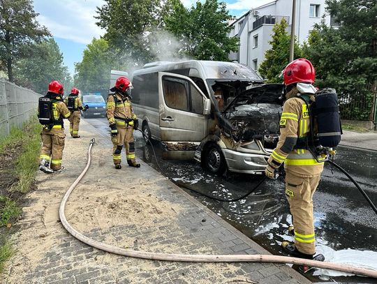 Spłonął autobus przewożący dzieci na wycieczkę