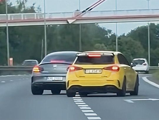 Szalał na opolskim odcinku A4. Był niepoczytalny Szalał na opolskim odcinku A4. Był niepoczytalny