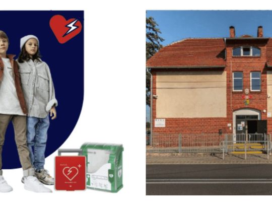 Szkoła w Brynicy walczy o bezpieczeństwo. Trwa zbiórka na defibrylator AED