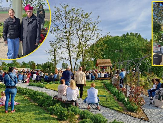 Kapliczka świętej Rity w Przyworach z figurą patronki spraw trudnych i beznadziejnych