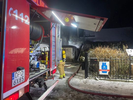Tragiczny początek Nowego Roku - śmiertelny pożar domu w powiecie opolskim Tragiczny początek Nowego Roku - śmiertelny pożar domu w powiecie opolskim
