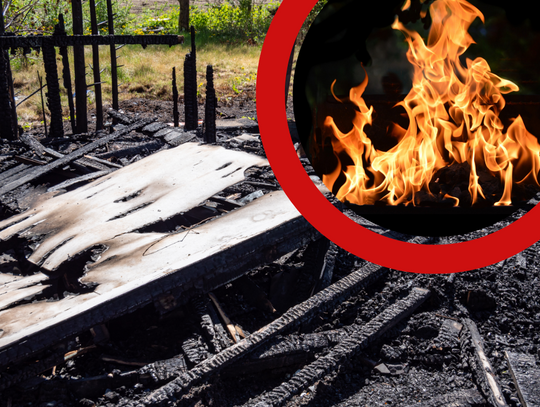 Tragiczny pożar altanki: zwłoki znaleziono po ugaszeniu ognia