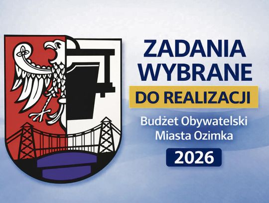 Trzy projekty będą realizowane