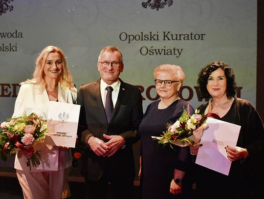 W Ozimku nagrodzono pracowników oświaty z województwa opolskiego