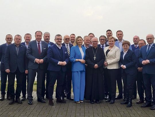 Wójt Chrząstowic  na ważnym zebraniu