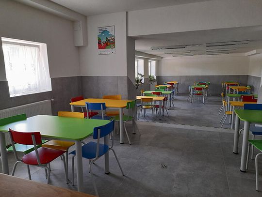 Zakończył się remont szkolnej stołówki