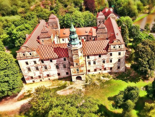 Zamek Niemodlin, który przejdzie rewitalizację w ramach projektu wartego ponad 7,5 mln zł