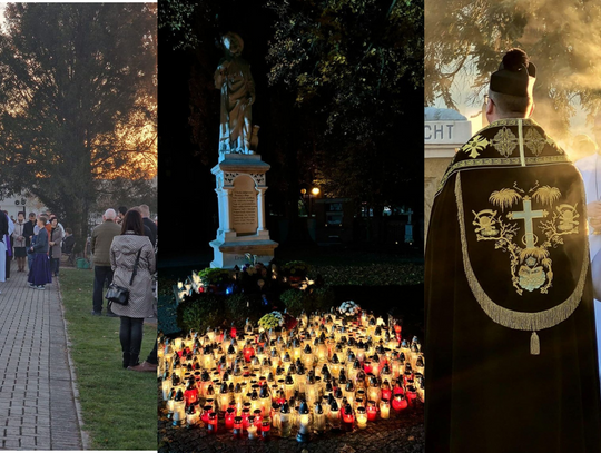 [ZDJĘCIA] Wszystkich Świętych w powiecie opolskim: czas zadumy i refleksji na lokalnych cmentarzach