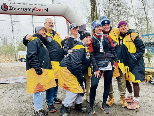 Zmrożona Połówka znów przyciągnęła setki biegaczy  nad Jezioro Turawskie