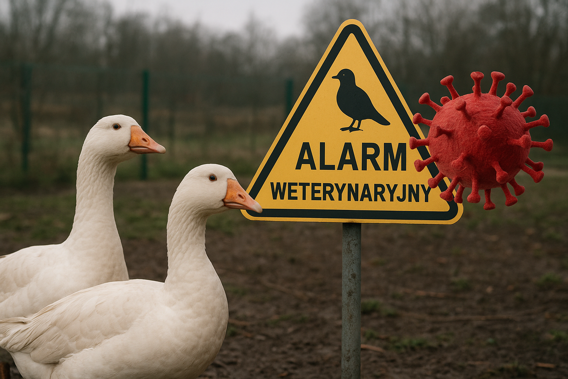Alarm weterynaryjny w powiecie opolskim – groźba rzekomego pomoru drobiu