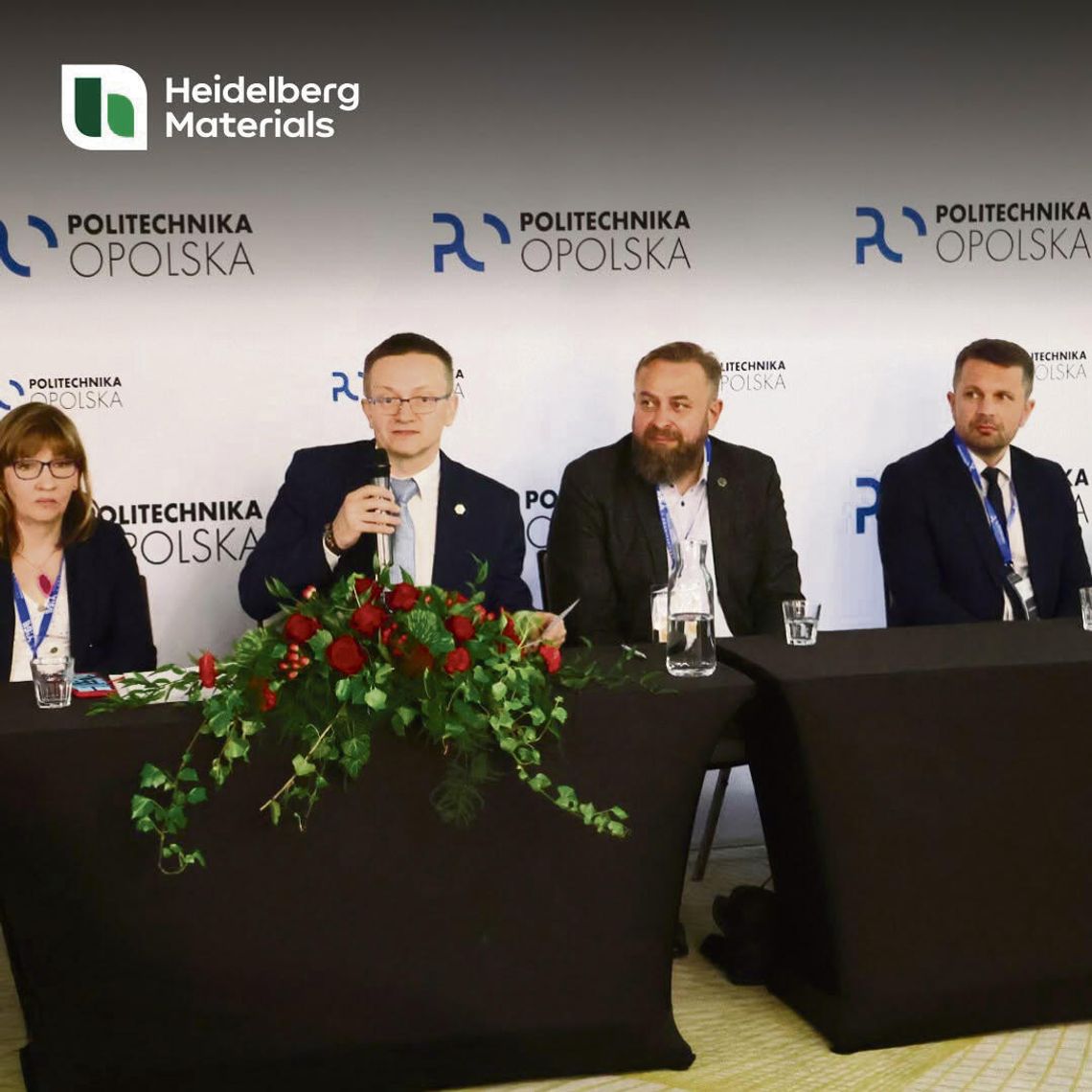 Panel dyskusyjny podczas Zjazdu Dziekanów Kierunku Budownictwo na Politechnice Opolskiej.
