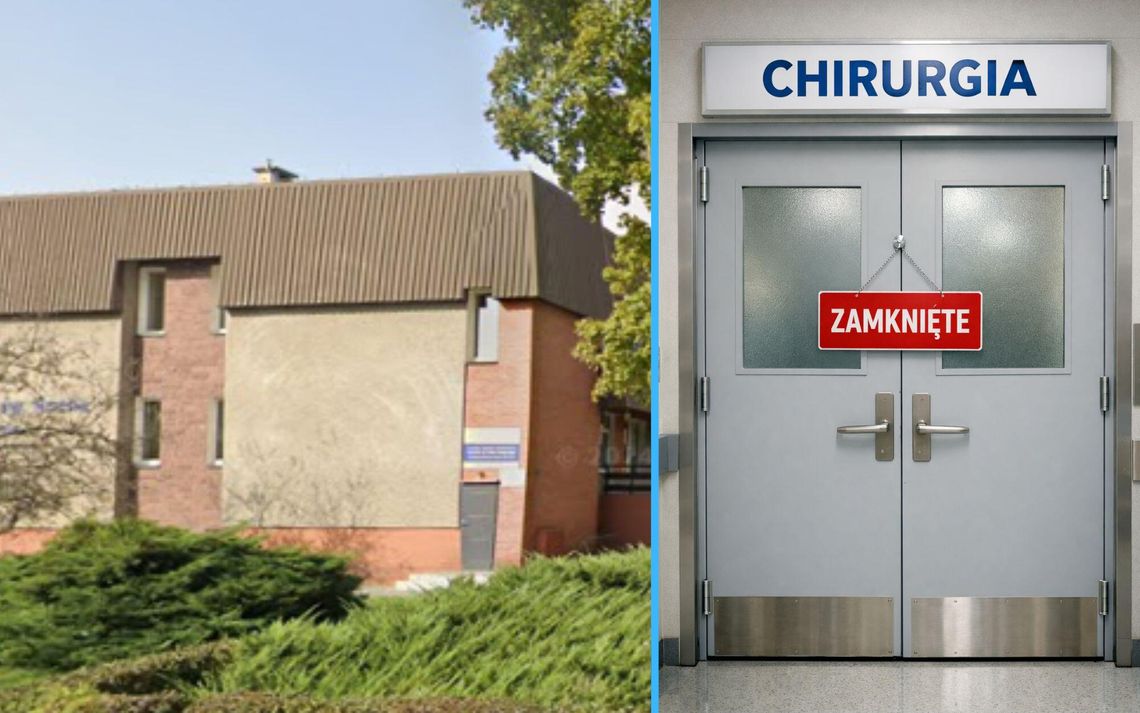 Szpital św. Rocha w Ozimku, w którym zlikwidowano oddział chirurgii ogólnej