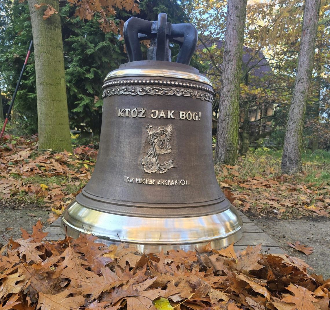 Chróścinę wkrótce wypełni dźwięk nowego dzwonu