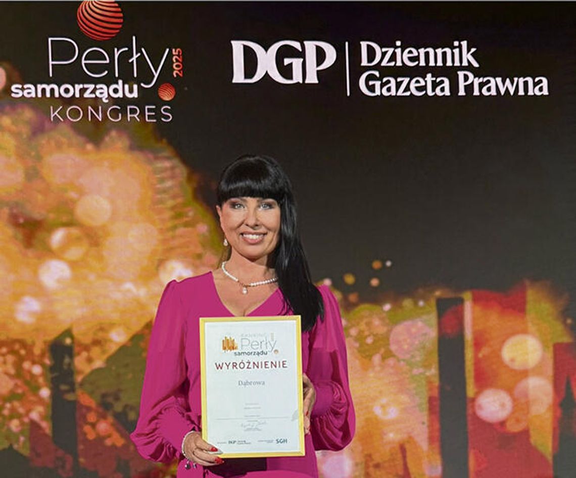 Dąbrowa wśród najlepszych gmin wiejskich w Polsce