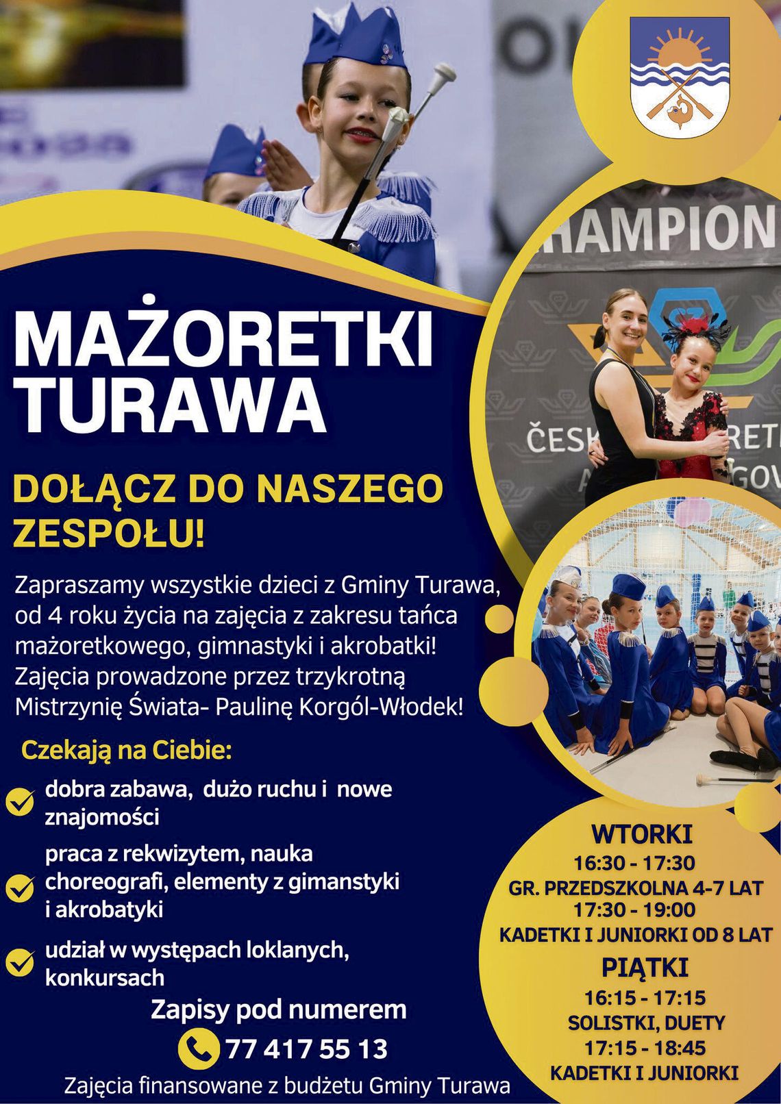 Darmowe Zajęcia Sportowe w gminie Turawa  - Dołącz do zespołów i rozwijaj pasję!