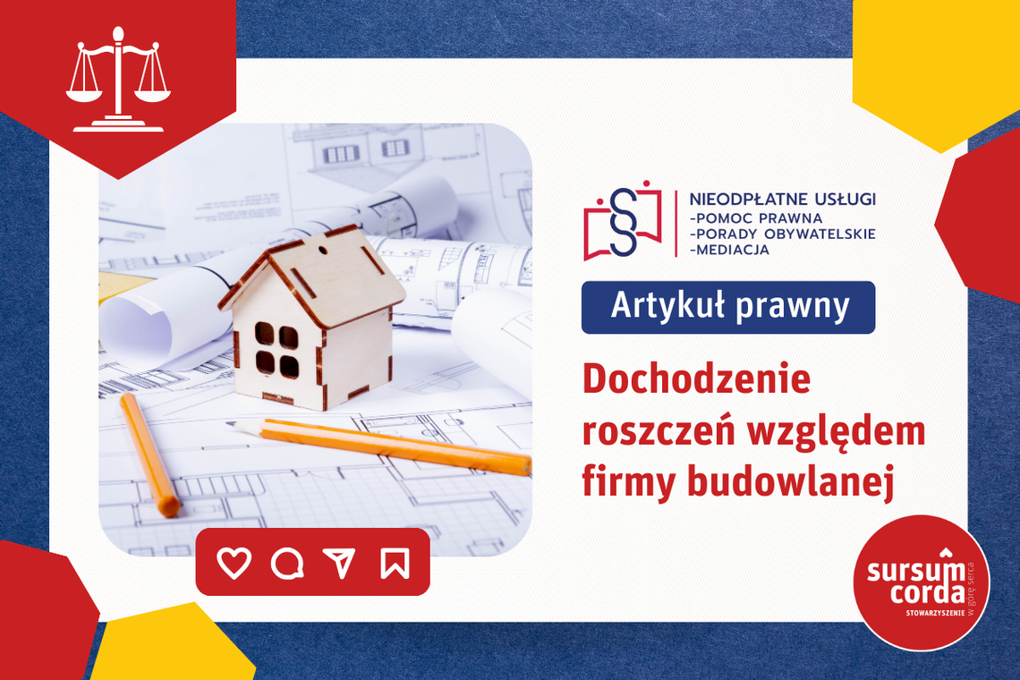 Dochodzenie roszczeń względem firmy budowlanej – jakie możliwości ma inwestor?