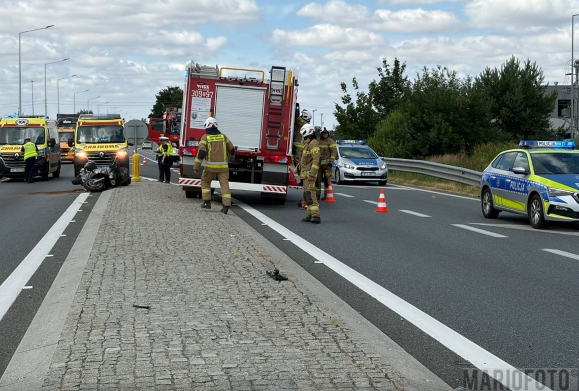 Dwie osoby ranne w Chrząstowicach Dwie osoby ranne w Chrząstowicach