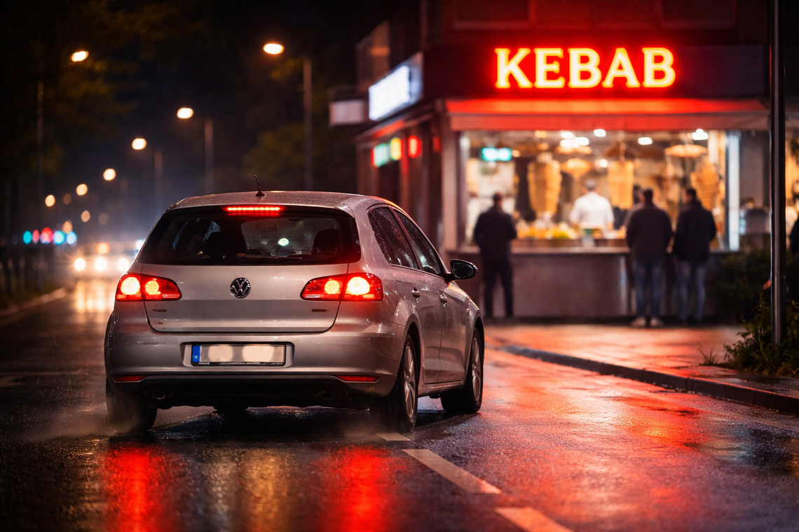 Głód nie jest usprawiedliwieniem. Nietrzeźwy kierowca zatrzymany dzięki czujności świadka