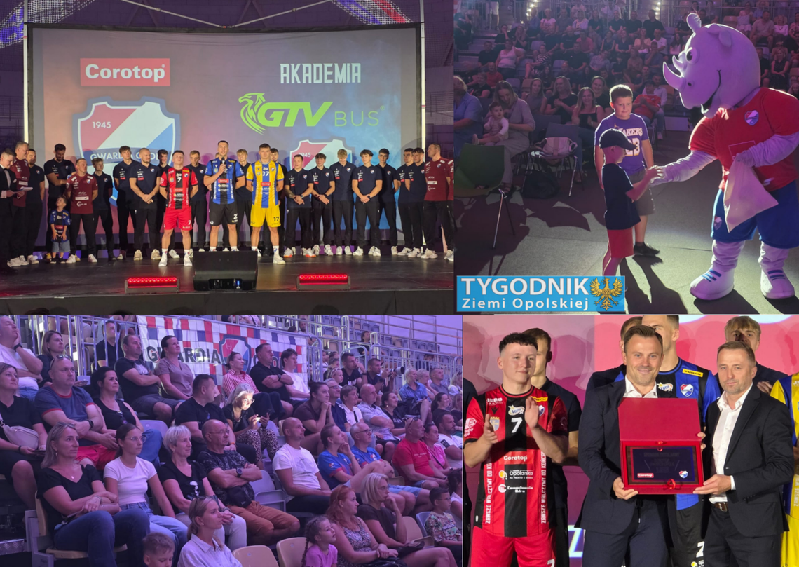 Prezentacja Corotop Gwardii Opole w Stegu Arenie przed sezonem 2026/2027 Lotto Superligi