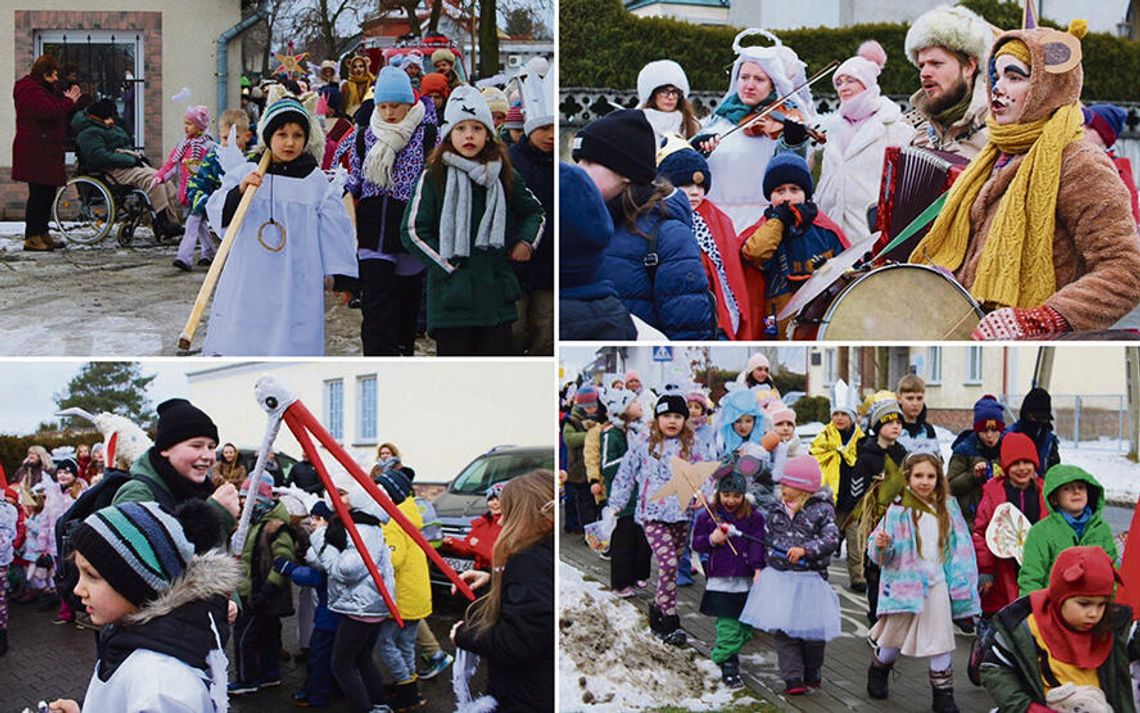 Kolędowy korowód  w Łubnianach