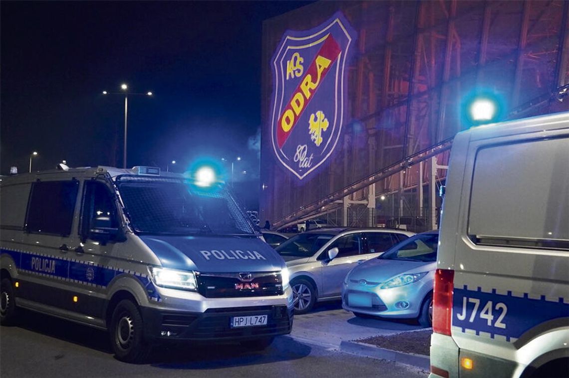 Kolejna afera przed meczem Odry Opole. Kibic zatrzymany