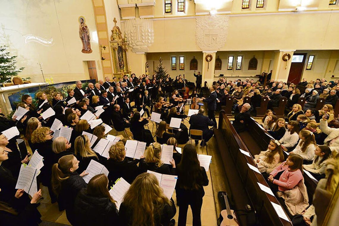 Koncert zgromadził pełen kościół