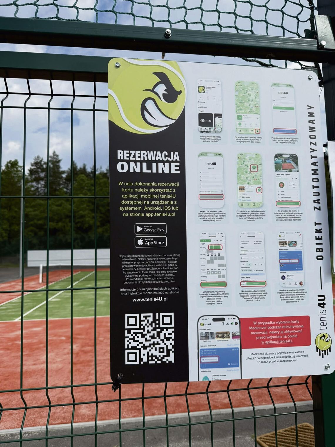 Koniec telefonów i zapisów na kartce! Kort tenisowy w Tarnowie Opolskim z nowym systemem rezerwacji Tenis4U Kort tenisowy w Tarnowie Opolskim – obiekt dostępny przez system rezerwacji Tenis4U