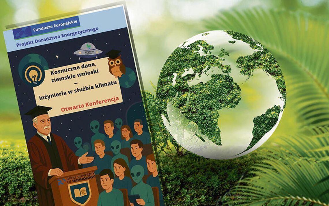 Kosmiczne dane dla ziemskiego klimatu. Otwarta konferencja w Opolu Kosmiczne dane dla ziemskiego klimatu. Otwarta konferencja w Opolu