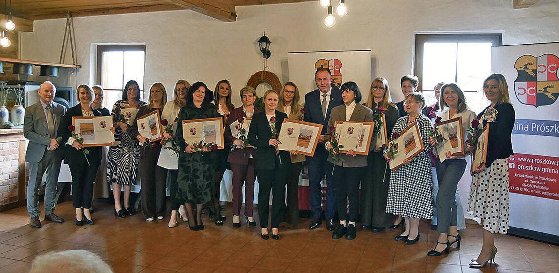 Kwiaty, nagrody i podziękowania