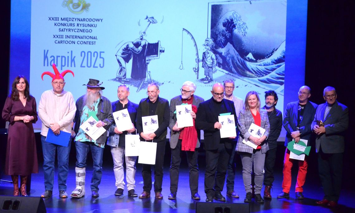 Międzynarodowy „Karpik” 2025: satyra w rybim zwierciadle