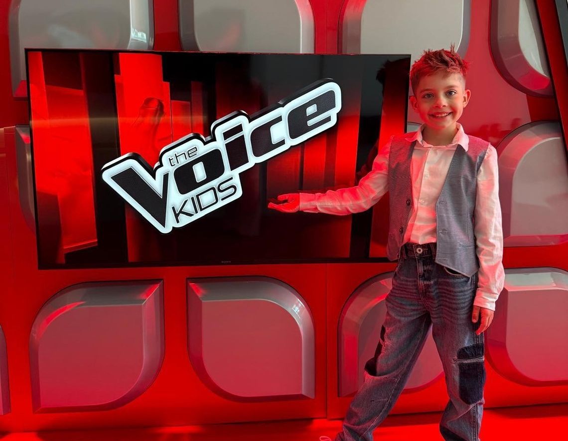 Młody talent z Łubnian w „The Voice Kids”. Konrad Pochwała zawalczy o głosy trenerów