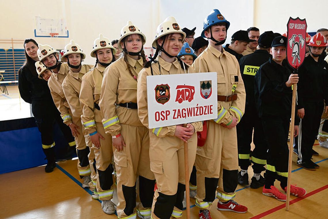 Młodzi adepci pożarnictwa pokazali na co ich stać Młodzi adepci pożarnictwa pokazali na co ich stać