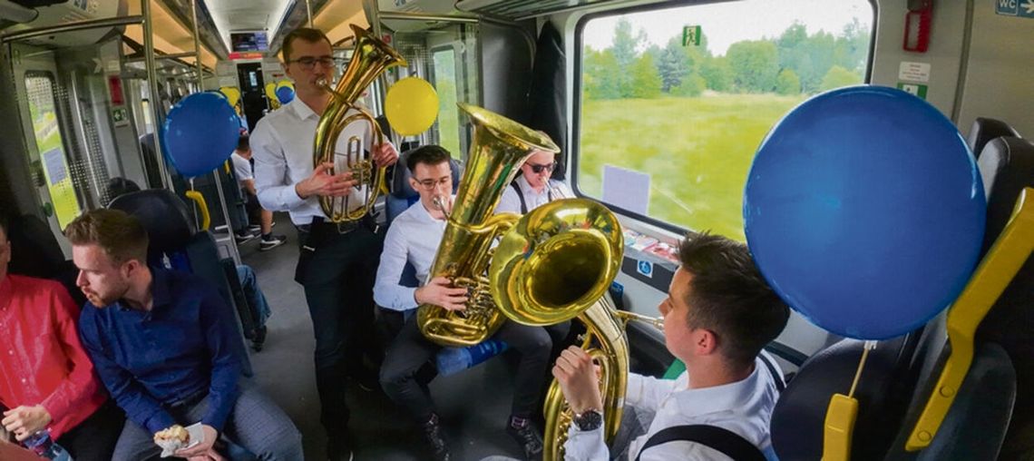 Muzyczny pociąg zajedzie  do Tarnowa Opolskiego