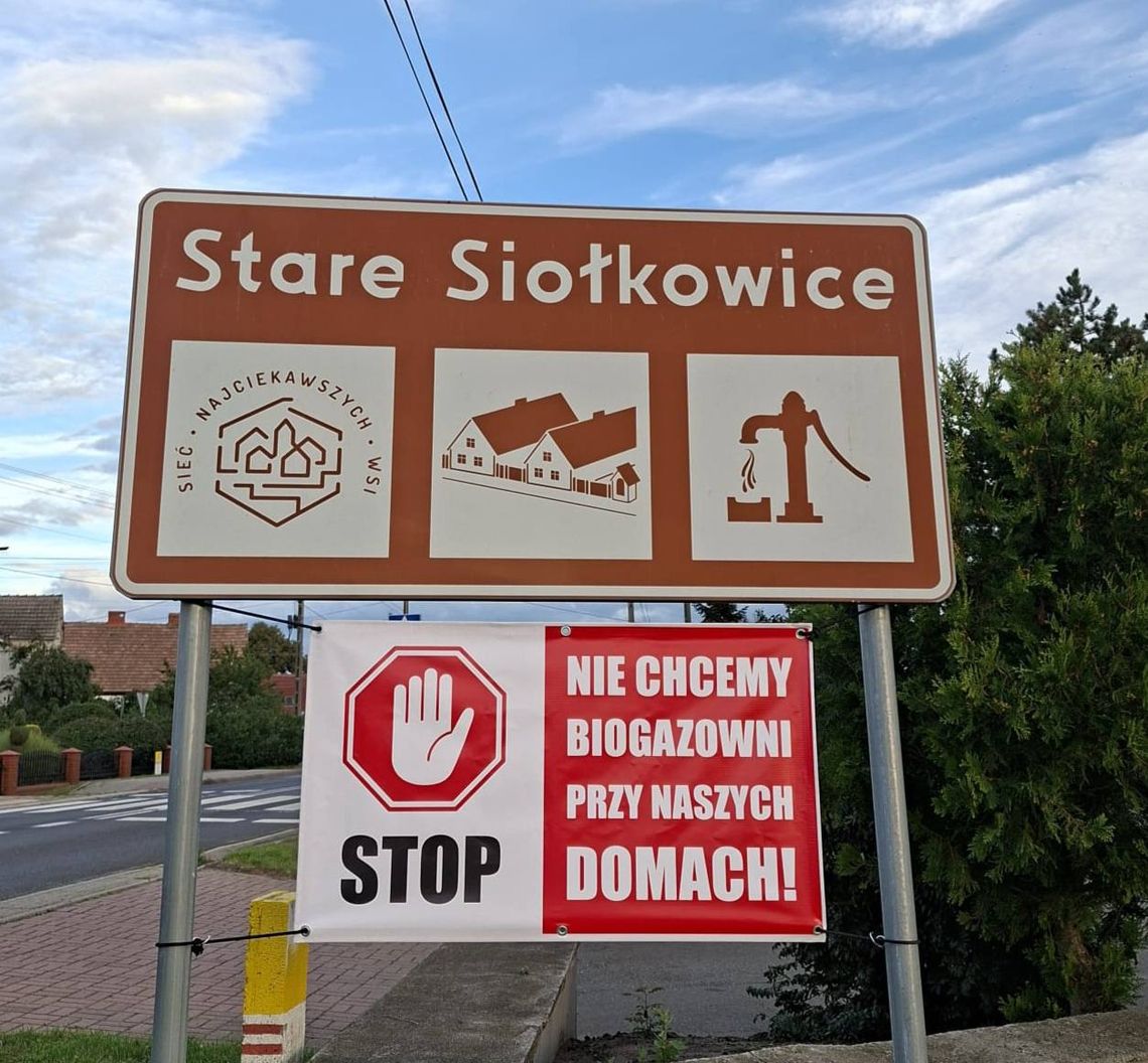 Nie chcą biogazowni w Chróścicach