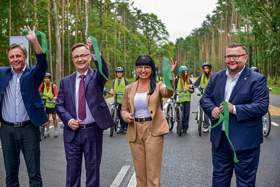 Nowa droga łączy gminy