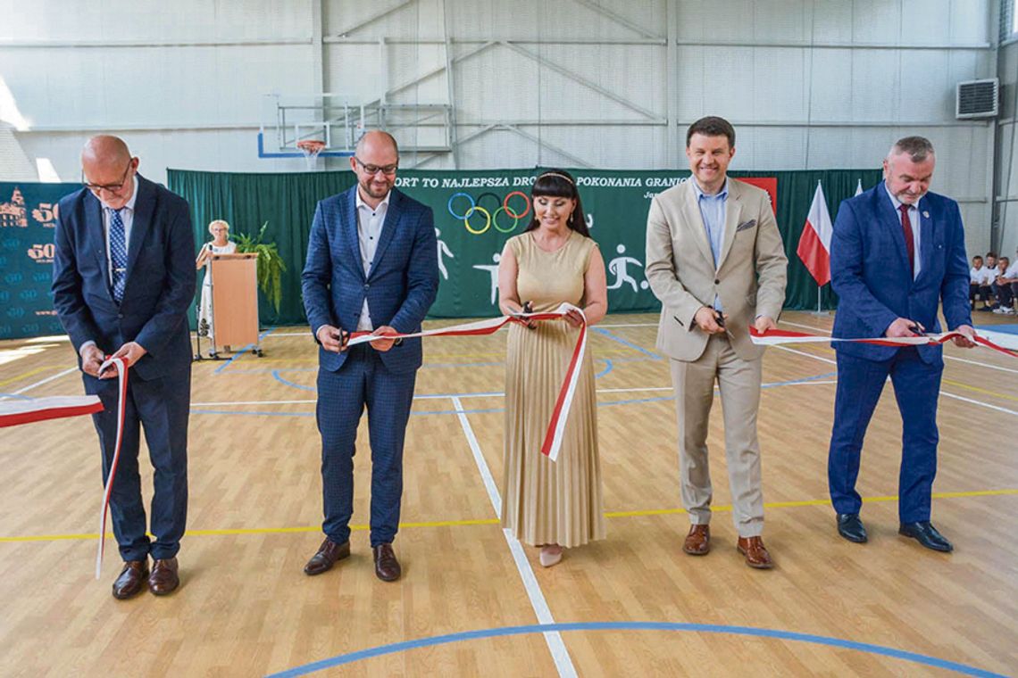 Nowa hala sportowa robi wrażenie