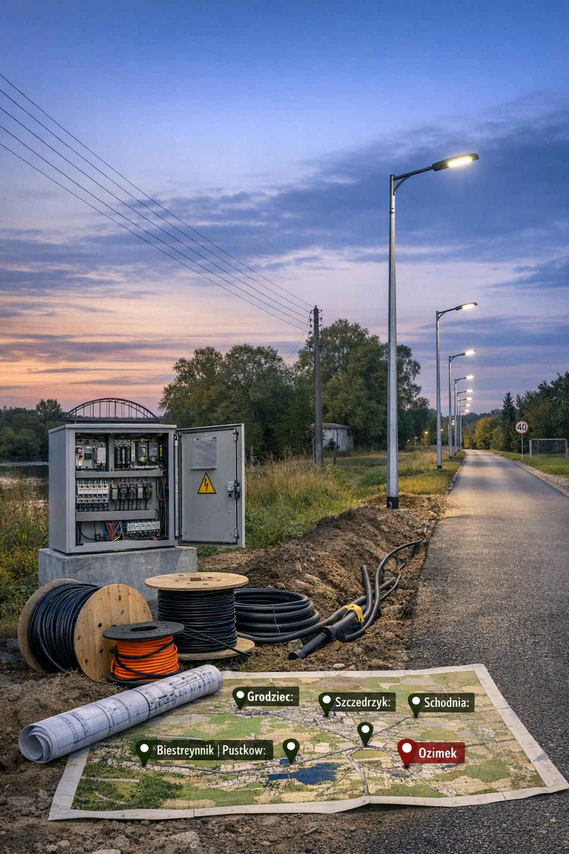 Nowe lampy rozświetlą kolejne miejsca