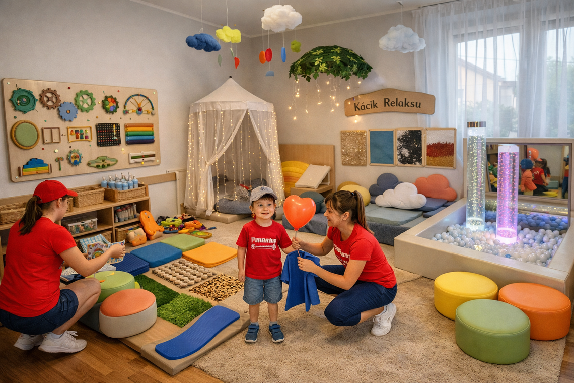Nowe strefy sensoryczne dla maluchów! Żłobek w Ozimku z dofinansowaniem na rozwój dzieci do lat 3 Przestrzeń sensoryczna dla dzieci w żłobku – przykładowa aranżacja stref aktywności