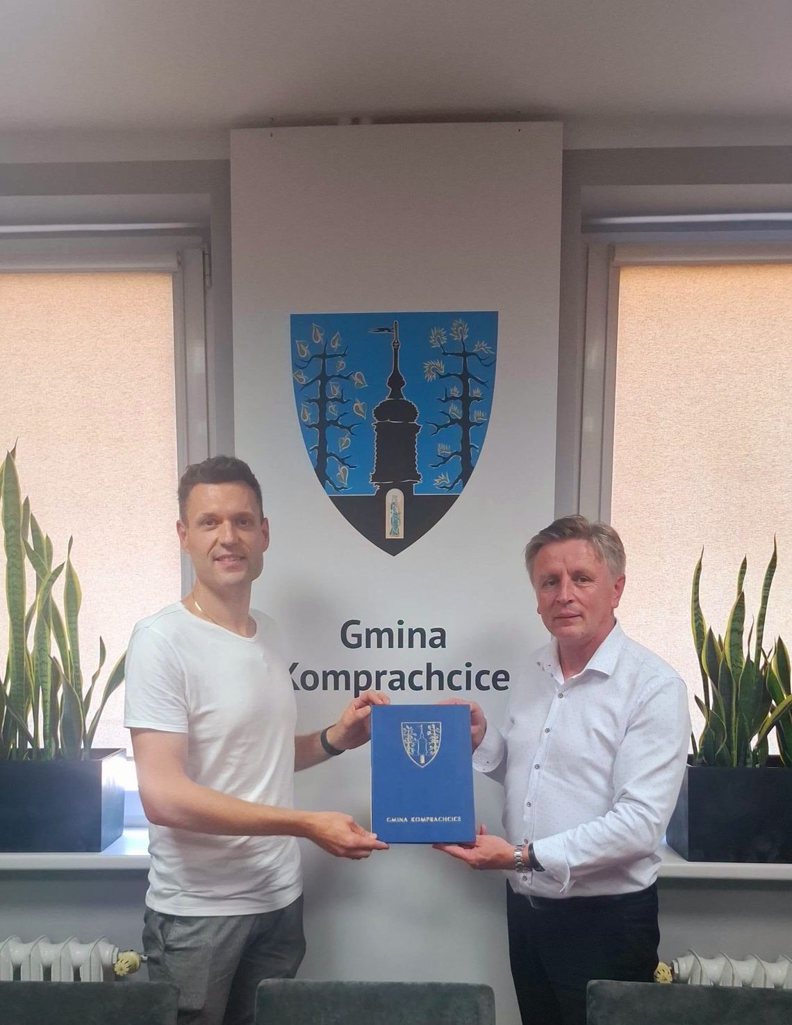 Łukasz Ludwikowski nowy dyrektor Samorządowego Ośrodka Kultury w Komprachcicach rozpoczyna pracę w lokalnej placówce kultury.