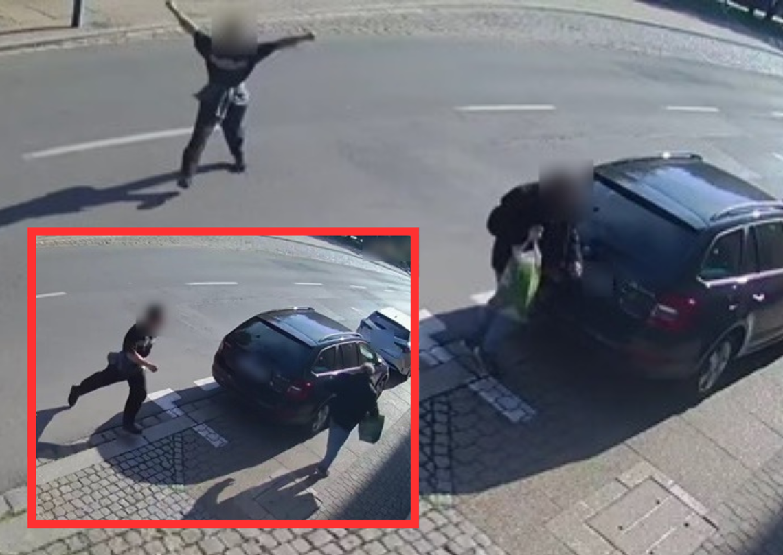 OPOLE: Brutalny atak - 26-latek bił rozbitą butelką i ukradł zakupy. Policja zatrzymała go w pościgu Policja zatrzymuje 26-latka podejrzanego o brutalny rozbój w centrum Opola po policyjnym pościgu.