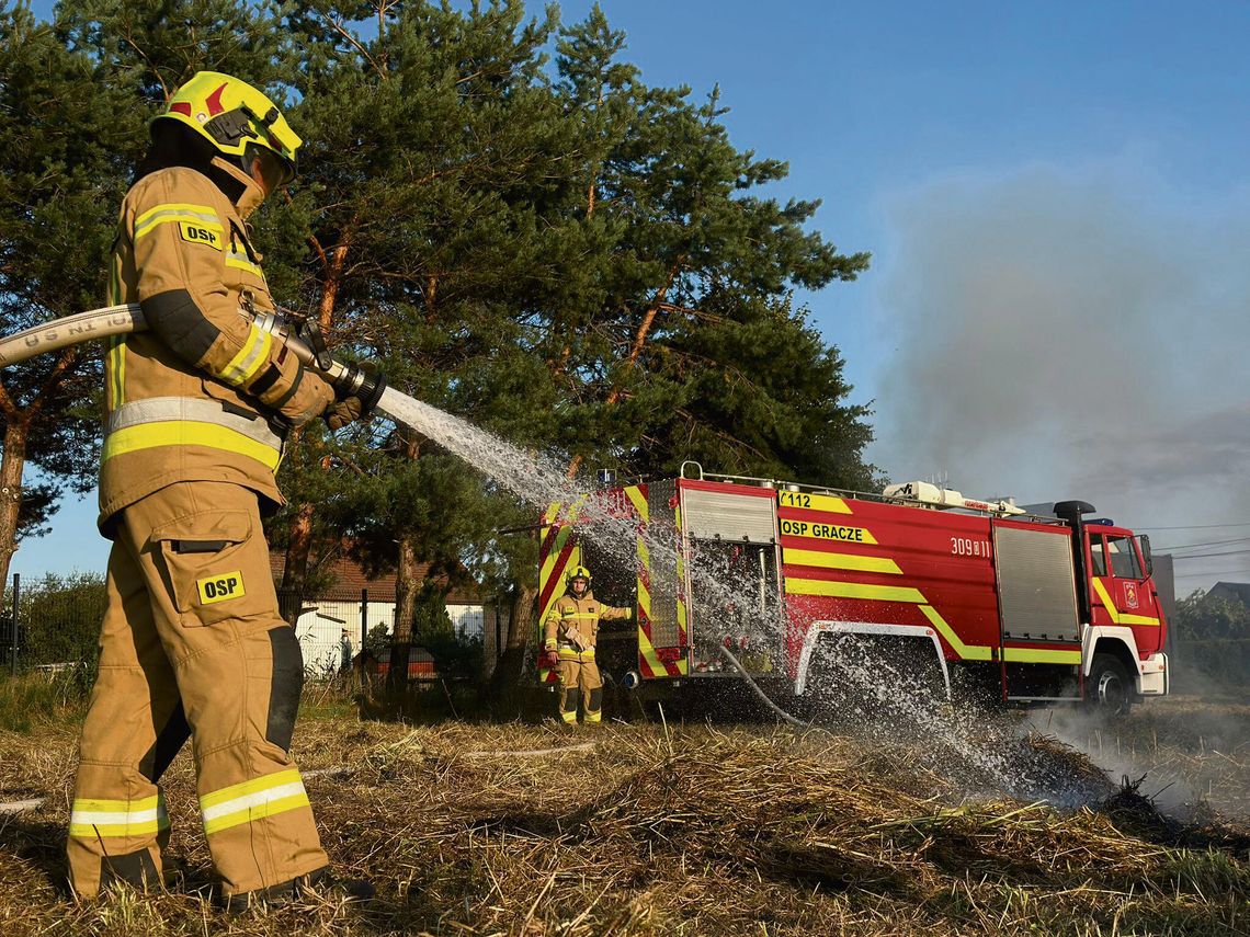 OSP GRACZE, OSP GOSZCZOWICE I OSP CHRÓŚCINA – RAZEM DLA KLIMATU, BEZPIECZEŃSTWA I PRZYSZŁYCH POKOLEŃ Nowy wóz ratowniczo-gaśniczy dla jednostki Ochotniczej Straży Pożarnej – sprzęt do działań podczas pożarów i klęsk żywiołowych