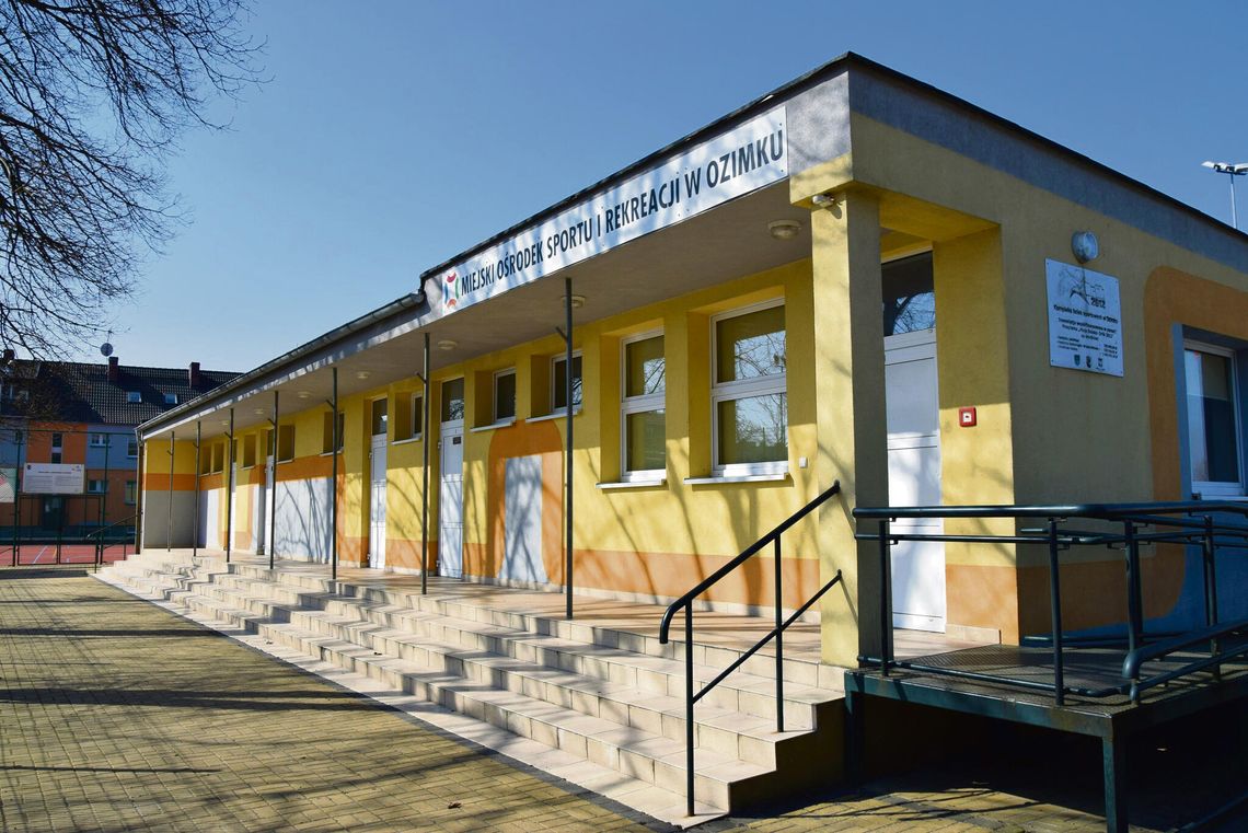 Kompleks sportowy Orlik w Ozimku oraz teren planowanego nowego placu zabaw przy żłobku
