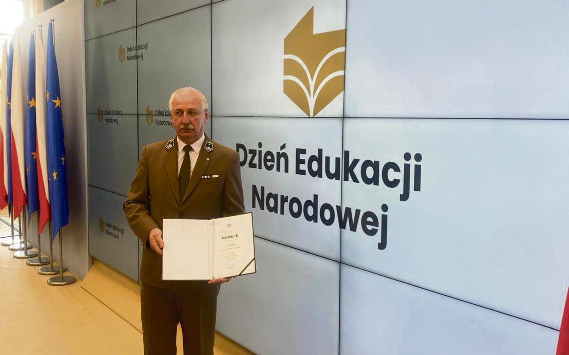 Pierwszy Profesor Oświaty  w powiecie opolskim