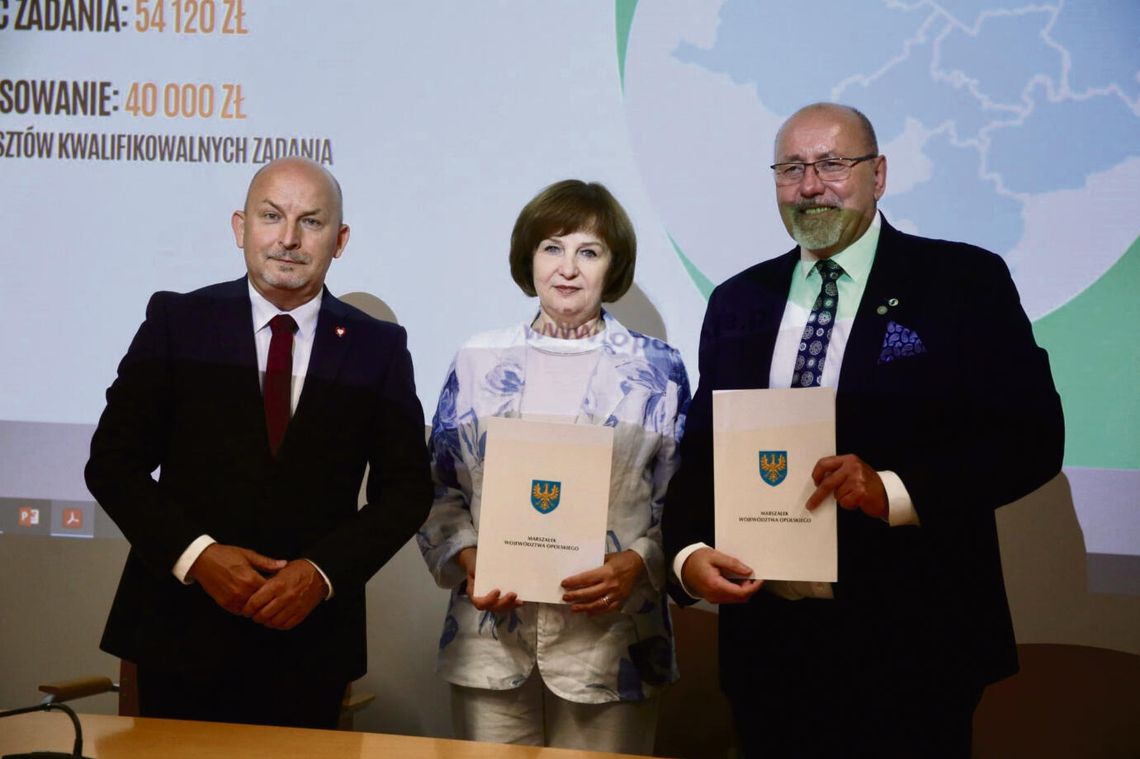 Podpisanie umowy na dofinansowanie systemu sztucznej inteligencji wspierającego geodezję w powiecie opolskim
