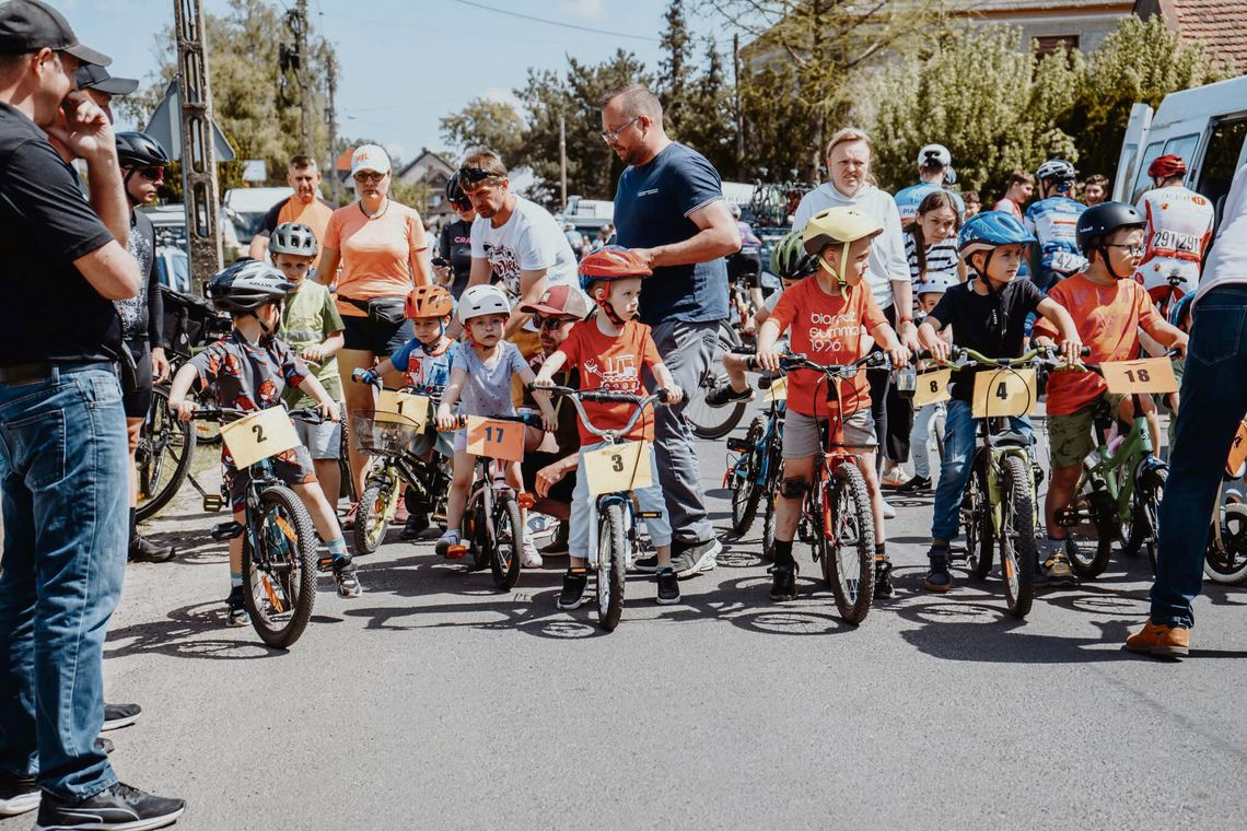 Rowerowa rywalizacja w Dębiu