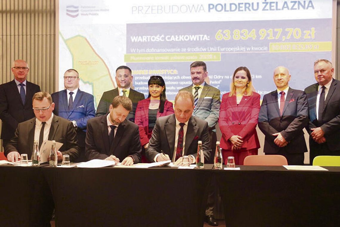 Rusza II etap rozbudowy Polderu Żelazna