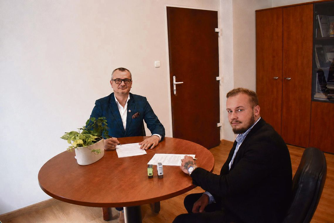 Odcinek ul. Technicznej w Schodni przeznaczony do przebudowy