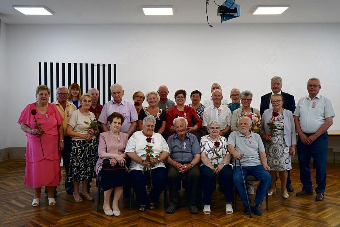 Słowa uznania dla szanownych jubilatów